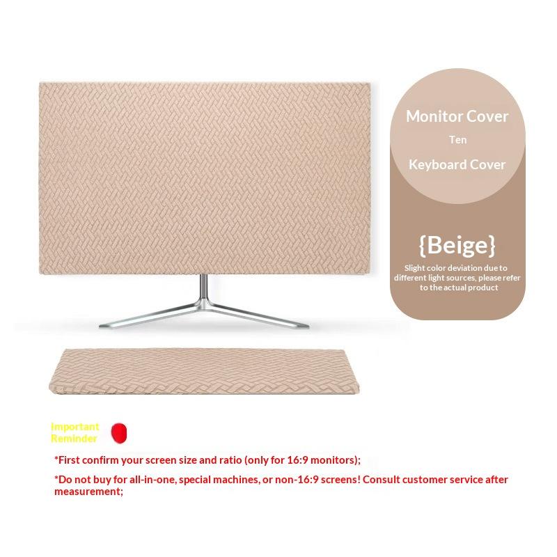 Elastic Dust Cover for 27-30 Inch Monitors Perfect for Home Office Protection