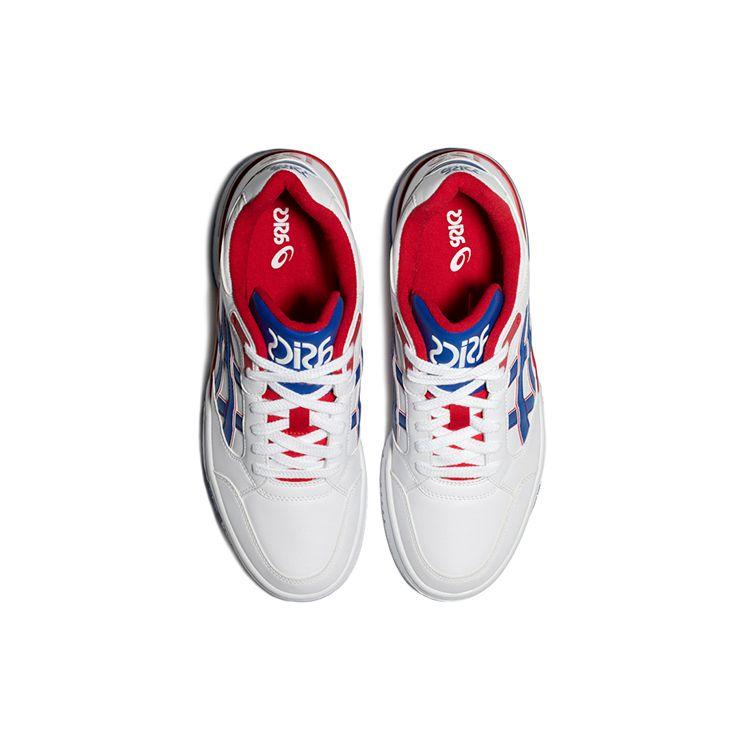 Asics Гель-Спотлайт Лоу Ог Синтетическая Кожа Низкие Ретро Баскетбольные Кроссовки Унисекс кроссовки Белый Синий 1203A232-100