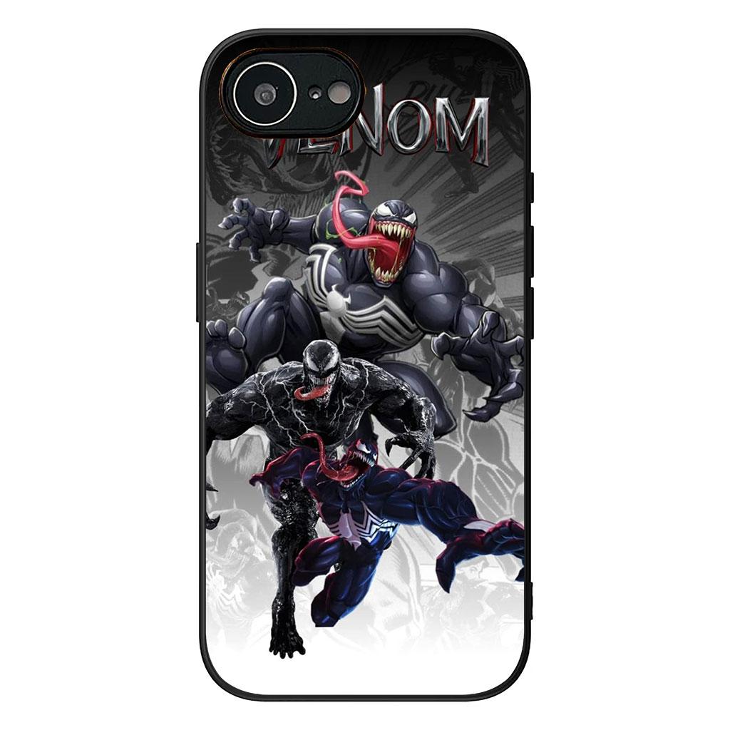Cover Venom Marvel Spider Man for Samsung Galaxy Note 20 Ultra 10 8 9 S10 Plus Lite S8 A70 A24 A25 S10E A21S A37 A57 A55 A7 Case