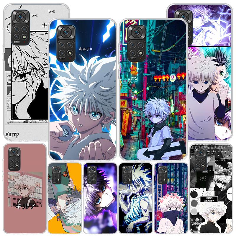 Hunter X Killua Phone Case For Xiaomi Redmi Note 15 14 13 12S 12 11 Pro Plus 14S 11S 11E 10 10S 11T 5G Personalized Cover Redmi