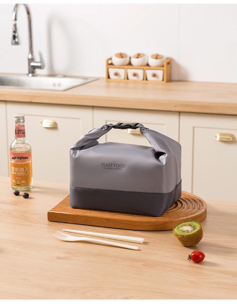 Изолированная сумка-кроссбоди, сумка для ланча с плечевым ремнем для путешествий и пикников