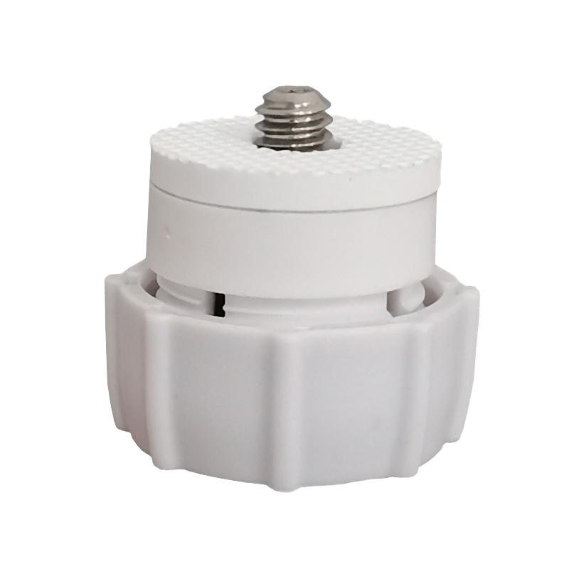 Переходник с винтом 1/4 на шаровую головку 17 мм, пластиковый шарнир для крепления телефона, камеры, в автомобиль, к штативам, мониторам, GPS-кронштейн