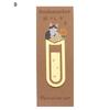 Stationery Metal Cartoon Bookmark Label Cute Cats Book Folder
