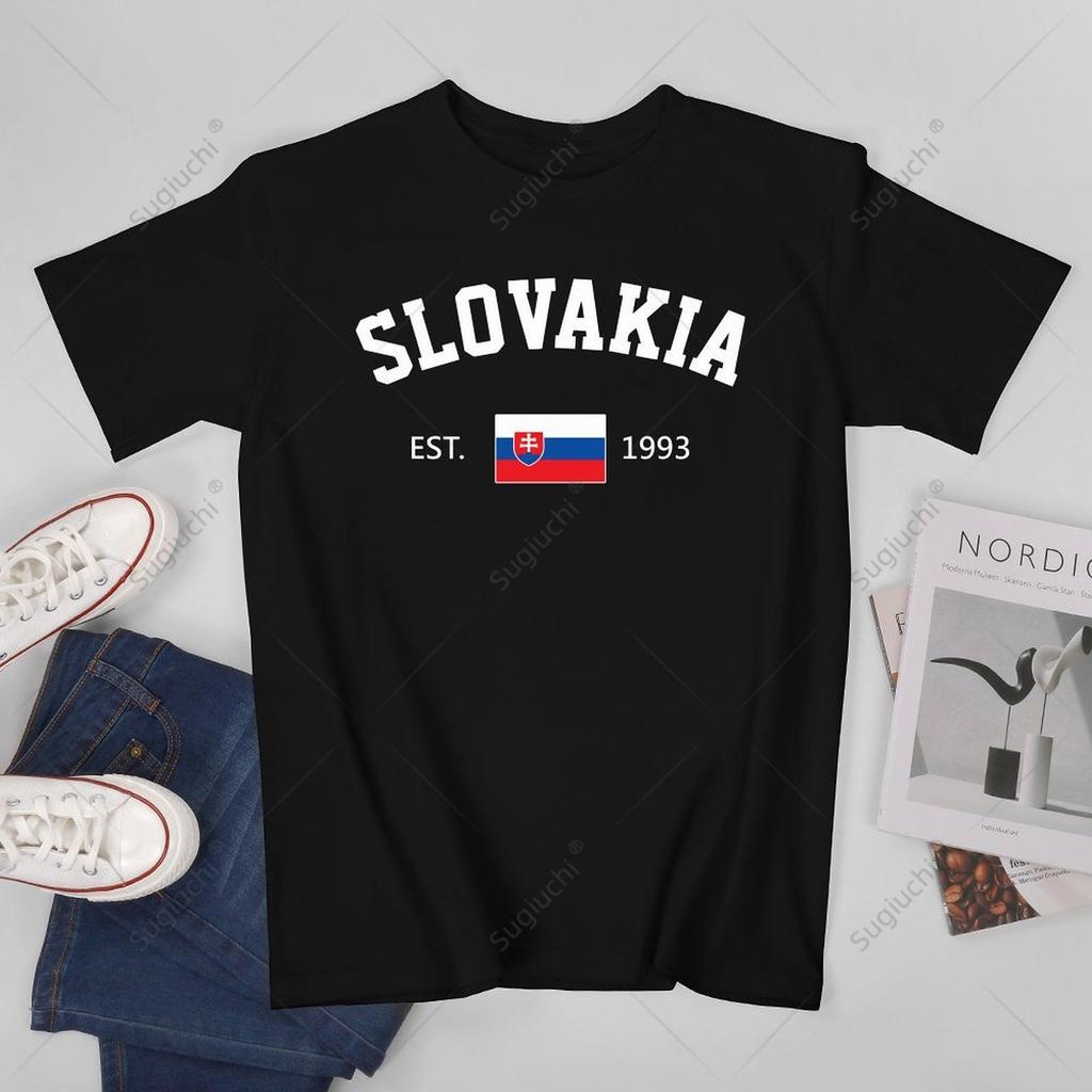 Unisex Slovakia EST1993 Independence Day Tshirt Tees T Shirts WoUnisex Boys 100 Cotton TShirt