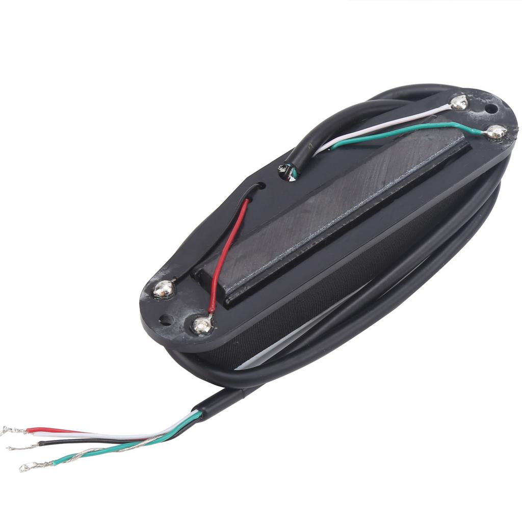 11K Dual Hot Rail Humbucker Pickup Ceramic Magnet ABS Аксессуары для электрогитары Белый Черный рельс
