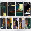 Чехол для телефона Nighthawks By Edward Hopper для iPhone 11 12 Mini 13 14 15 Pro XS Max X Plus SE XR Shell