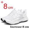 Мужские кроссовки, увеличивающие рост, скрытая сетка, дышащая, повседневная обувь для мужчин, увеличивающая рост на 6–8 см