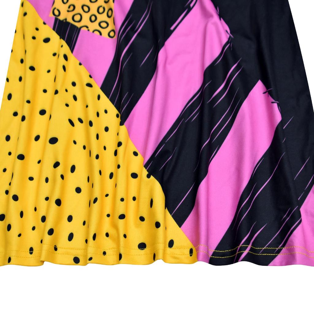 In Stock Sally Dress - Halloween Costume & Party Wear (Nightmare Before Christmas, Girl's Performance Outfit)