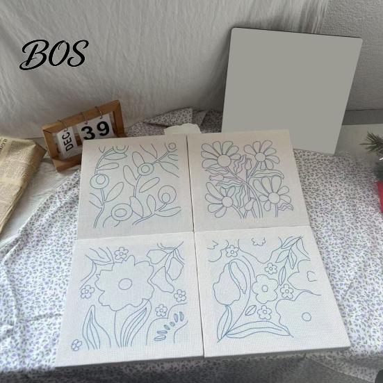 Complete Punch Needle Supplies DIY Floral Kit, Beginners Embroidery Flower Craft Kit for Adults Pattern, Stitch Carft Adults, Handmade Home
