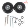 Od 40-54Mm Luggage Suitcase Replacement Wheels Repair Kit Axles Deluxe