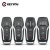 Бесключевой Smart Пульт ДУ Чехол для Ключа Автомобиля 3/4/5 Кнопок Для Ford Fusion Explorer Edge Mustang Mondeo Kuka 2013-