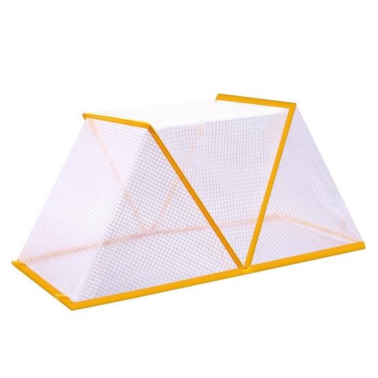 Foldable Plant Tent for Raised Beds Freeze Protection Garden Plants Cover Portable Mini Greenhouse for Protecting Fruit Seedlings Vegetable Rows