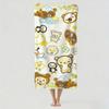 Мультяшное милое полотенце R-Rilakkuma для сушки, банное полотенце, подходит для легкого плавания, кемпинга, йоги, пляжа, прогулок