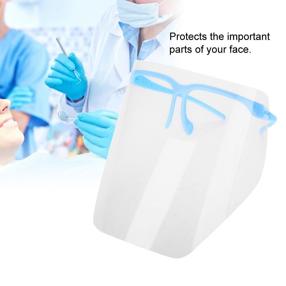 Стоматологическая маска для лица профессиональная стоматологическая защитная стоматологическая защитная маска для лица съемная синяя