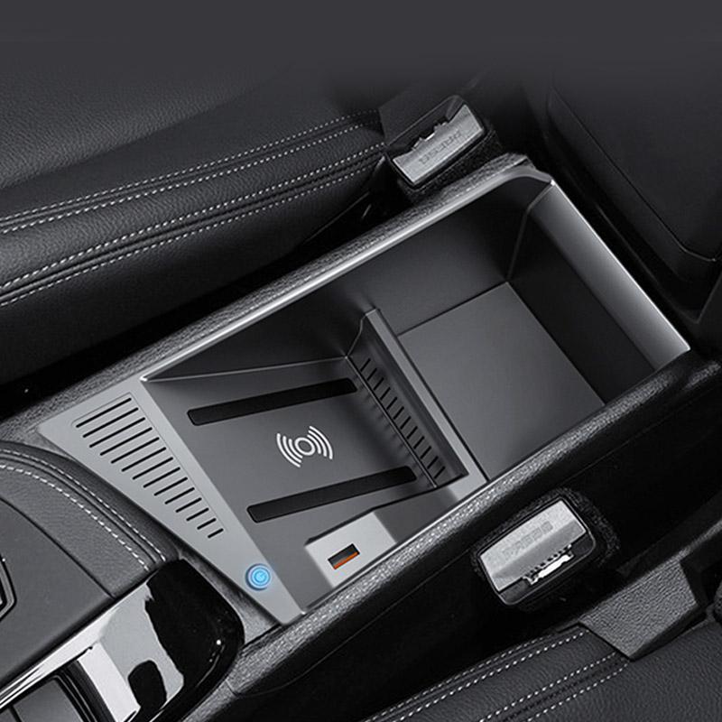 For BMW X1 2016-2023 Car Wireless Charger Fast Cell Phone Charging Plate Adapter Interior Auto Modification Accessories