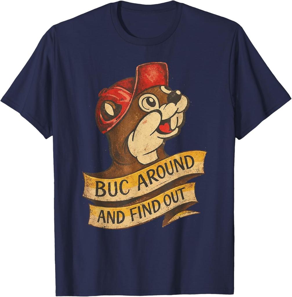 BUC Around and Find Out Vintage Funny Unisex T-Shirt
