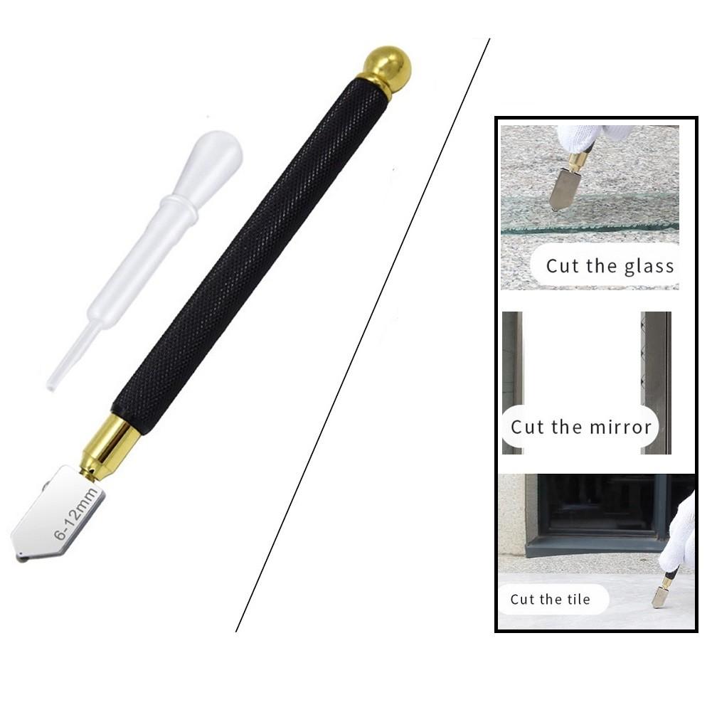 Glass Cutter Cutting Tools Ergonomic For Cutting 6-12mm Glass