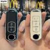 2 3 Buttons TPU Car Key Case Cover For Mazda 2 3 6 Atenza Axela Demio CX-5 CX5 CX-3 CX7 CX-9 2015 2016 2017 2018 2019 Keychain