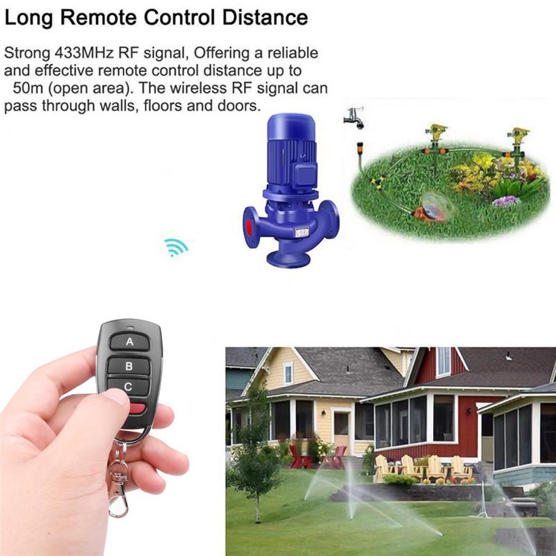 433 МГц Копия пульта дистанционного управления Электрический открыватель гаражных ворот Стиль ABCD Дубликатор Клонирование Код Контроллер 4 кнопки