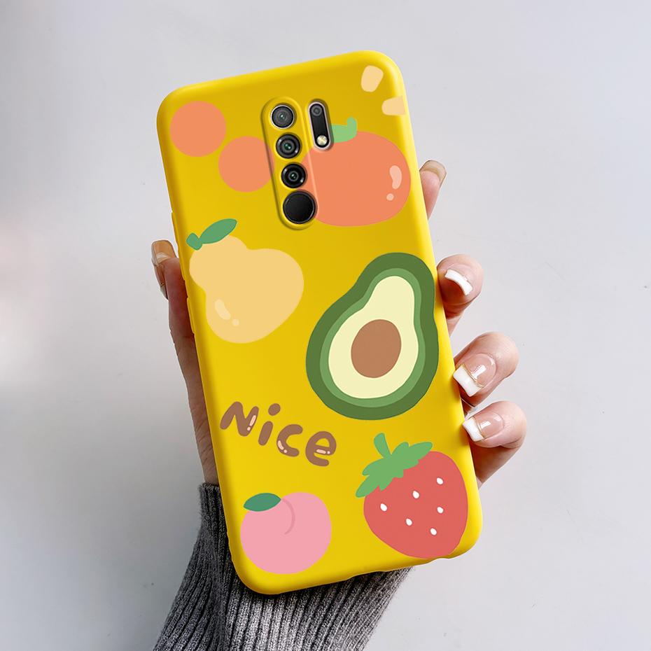 Чехол для Xiaomi Redmi 9 Чехол-крышка для Redmi 9 Prime M2004J19G M2004J19C redmi9 Милый Мультяшный Медведь Силиконовый ТПУ Мягкий Чехол для Телефона Задняя Крышка