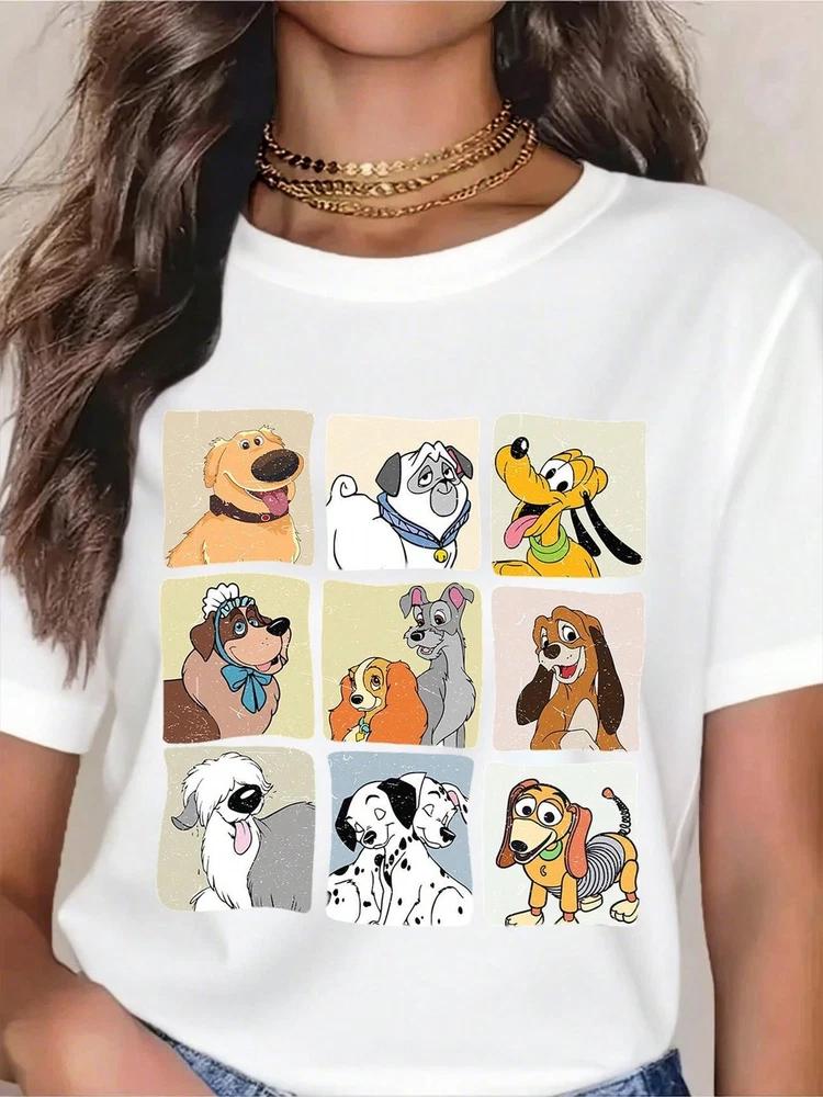 Pluto Lady Tramp Dalmatians And More TShirt Unisex 2