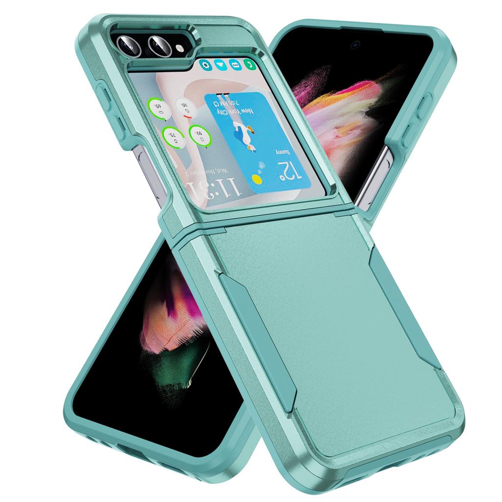 Двухцветный чехол для складного телефона Samsung ZFold1 Galaxy Z Flip1 Trailblazer противоударный