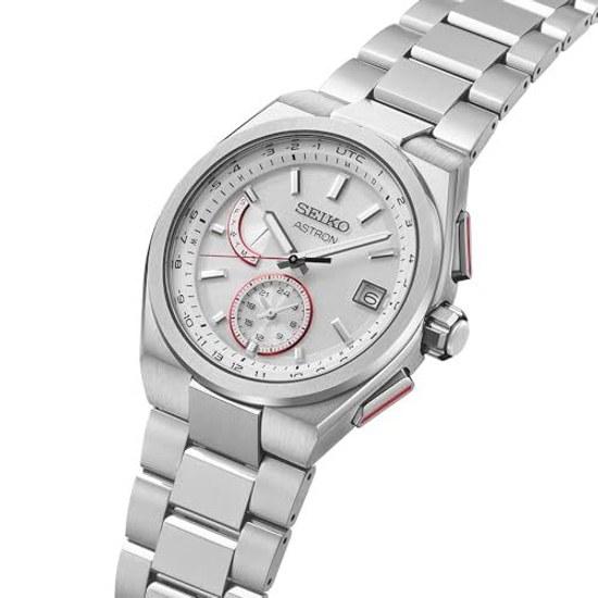 Часы Seiko ASTRON SBXY093 Мужские наручные Сделано в Японии На солнечной батарее Радиоуправляемые Лимитированная модель в честь сотрудничества Врачи без границ 2025