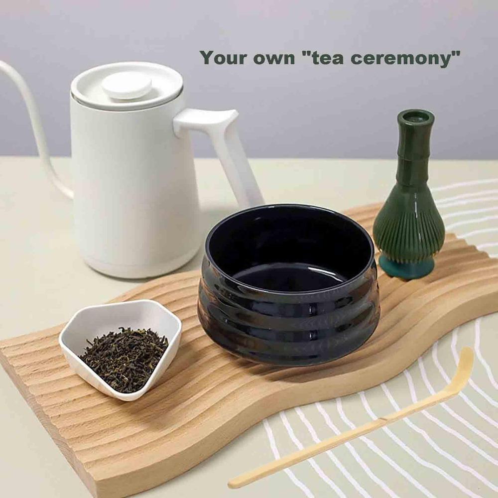 С подставкой для венчика Смола Венчик Пищевой сорт Венчик для порошка зеленого чая Новый Венчик для матча