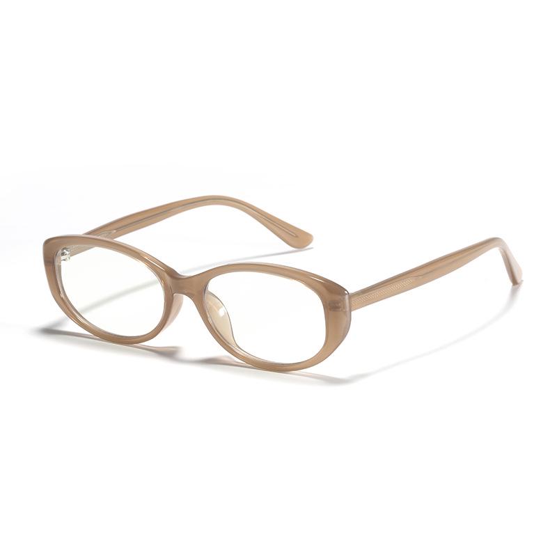 83001 Сверхлегкая ретро оправа для очков из TR90, Готовая для миопии, Защита от синего света, с вставными дужками