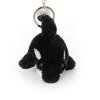 Apricot Lamb Killer Whale Cute Soft Keychain Plush Toy, Perfect for Boys and Girls, Fits Kids Backpacks and Purses, 14cm