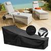 Waterproof Patio Lounge Chair Cover Oxford Fabric Deck Chair Cover UV Resistant Chaise Lounge Cover