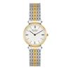 Swiss-made slim round metal watch LC008GD_L