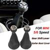 Для MINI COOPER R55 R56 R57 R58 R59 R60 R61 5/6-ступенчатая ручка переключения передач, ручка, рычаг, палка, автомобильный пыльник, кожаные автомобильные аксессуары