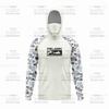 Mens Quick-Dry UV Protection Fishing Long Sleeve Hooded Shirt Lightweight Breathable Ice Silk Summer Outdoor Sports Cycling