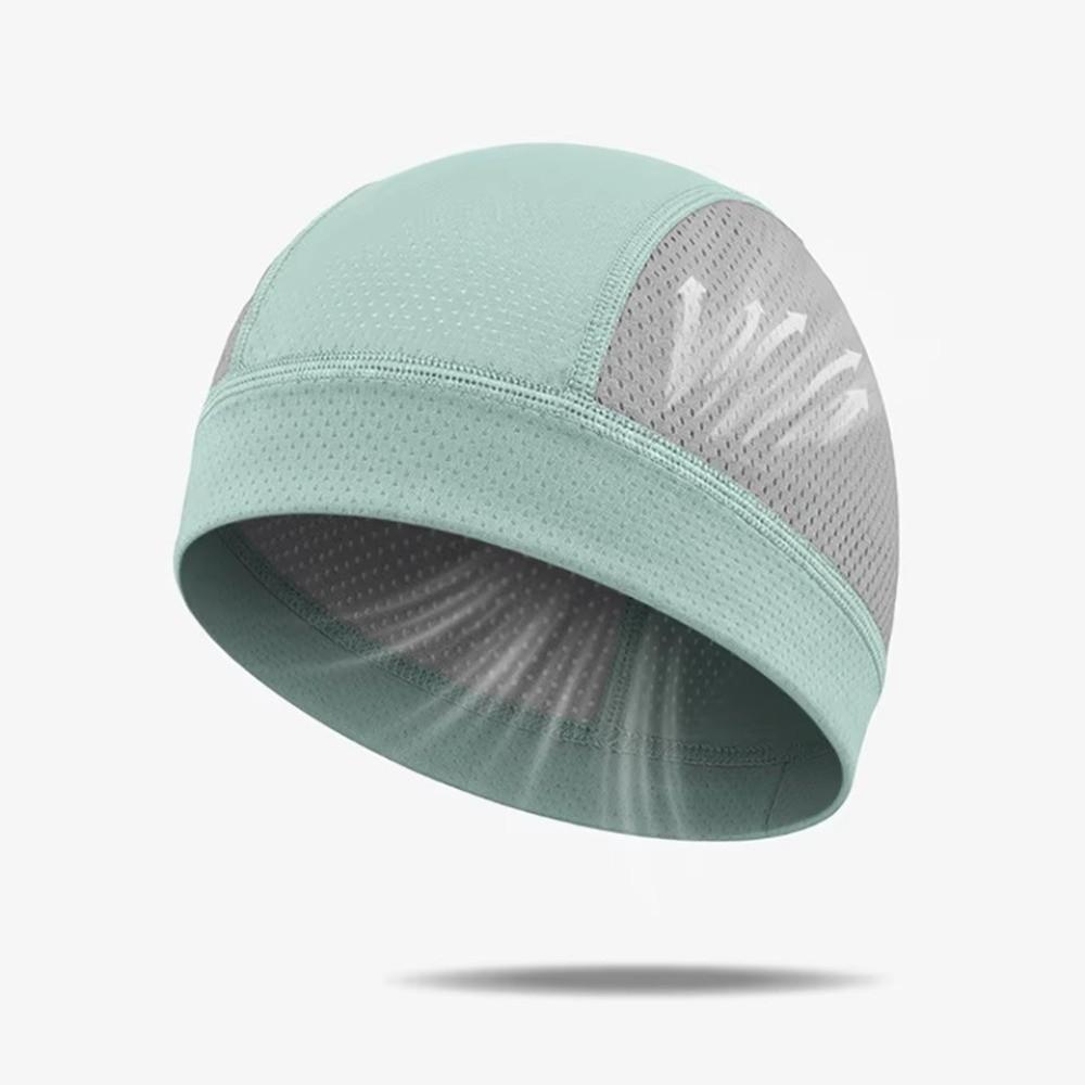 Quick Dry Bicycle Cap Anti-UV Running Cap Elastic Helmet Liner Hat  Motorcycle Riding