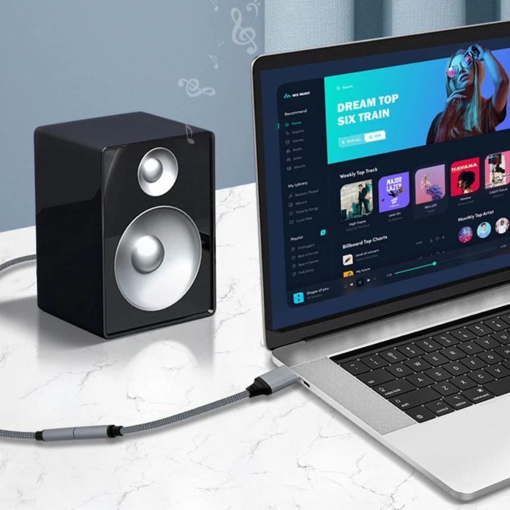 Адаптер для наушников высокой точности USB на 3,5 мм Конвертер для проводной гарнитуры Для наушников/телефона