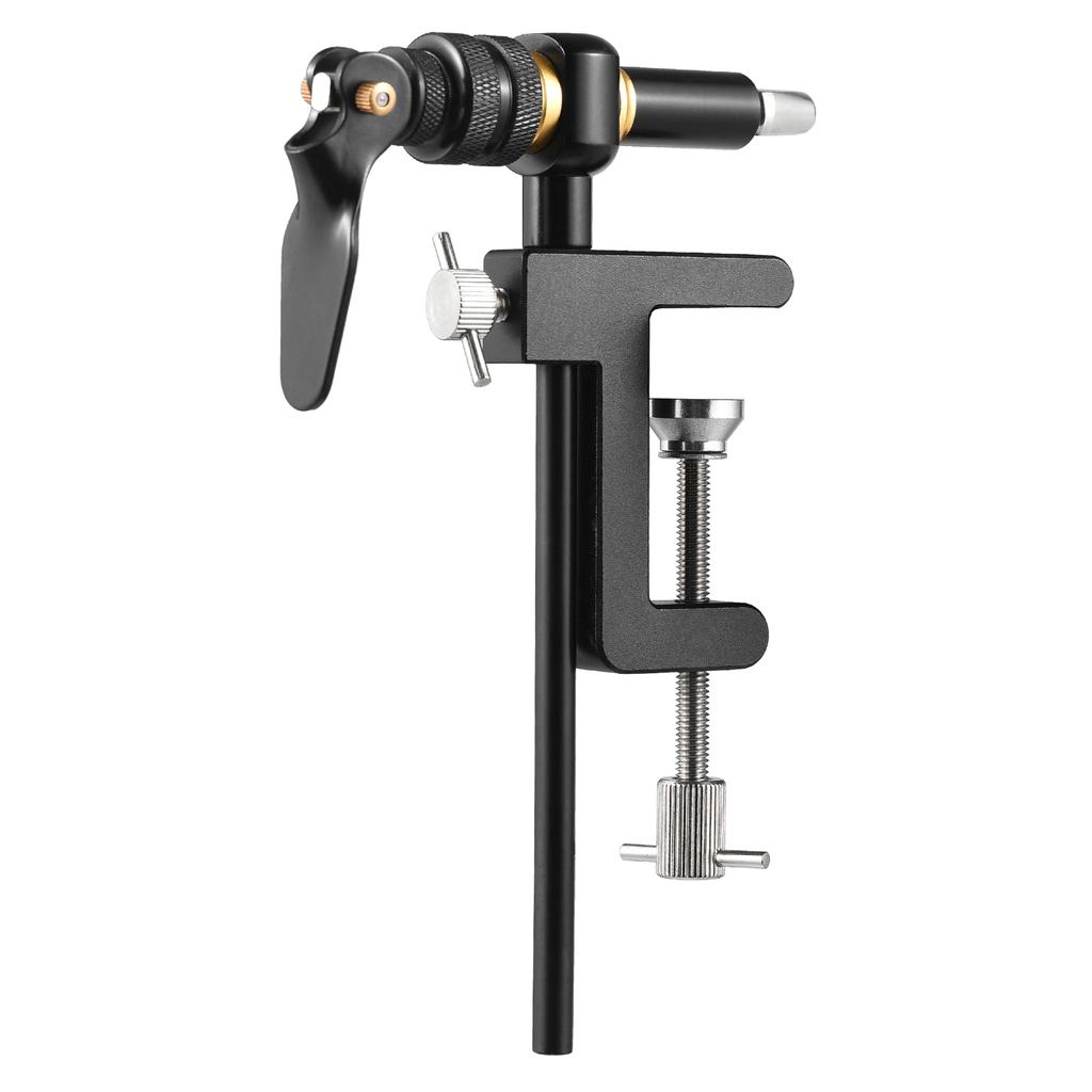 Поворотный зажим для вязания мушек, рыболовный крючок, зажим для вязания мушек, набор инструментов для ловли мушек