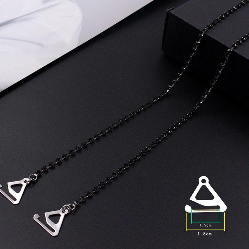 1 пара бретелей для бюстгальтера со стразами, невидимые металлические бретели для нижнего белья, нескользящие плечевые регулируемые аксессуары для нижнего белья, держатель для бюстгальтера