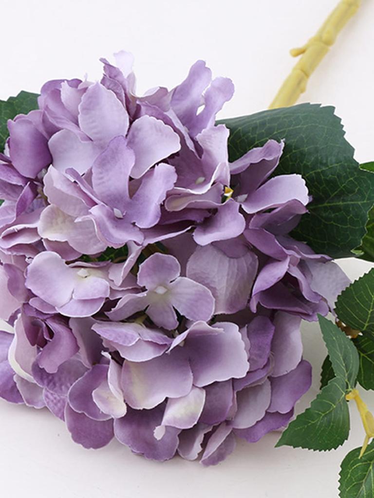 4 шт. искусственных цветов гортензии искусственные цветы гортензии искусственные гортензии со стеблями искусственные шелковые гортензии цветы со стеблями для домашнего декора
