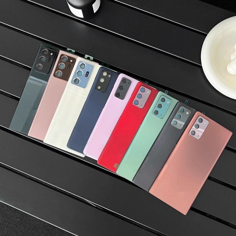 Back Glass battery cover for Samsung Galaxy Note20 Note20Ultra SM-N9810 N9860 N986U1 Housing Back Cover Repair Parts Door