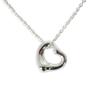 [Б/у] TIFFANY/Tiffany 925 Open Heart Pendant/Necklace/g411-55