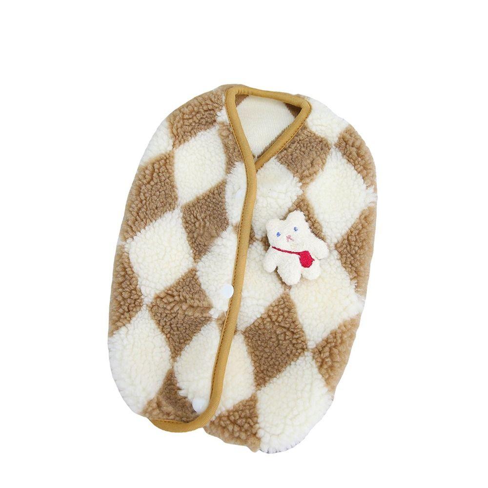 Small Cats Autumn Winter Dog Coat Dog Vest Pet Clothes Warm Sweater Puppy Clothing