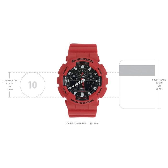 Casio Мужские часы G-SHOCK GA-100B-4A