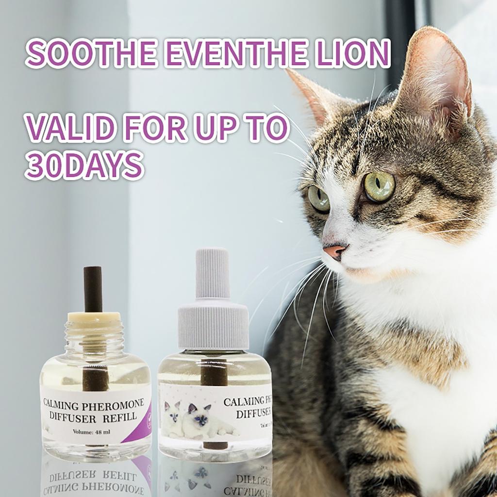 96 мл 1 Диффузор 2 Успокаивающие жидкие феромоны Стабилизирующие эмоции - Стресс Электрический нагрев Успокаивающий Успокаивающий агент Набор