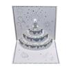 Musical and Light 3D Popup Greeting Card Luxurious Foil Stamping Cards Birthday Gift