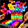 LED Pop Tube 20 Pack Light Pop Tube Light Stick Concert Stick Glow Stick LED Stick Concert Push Pop, Korea Game