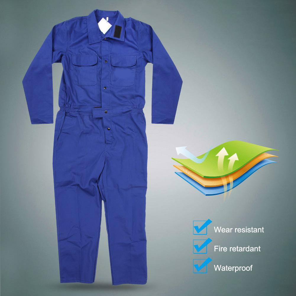 Fireproof Retardant Welding Protective Clothing One Piece Suit Safety Welder Work Protection