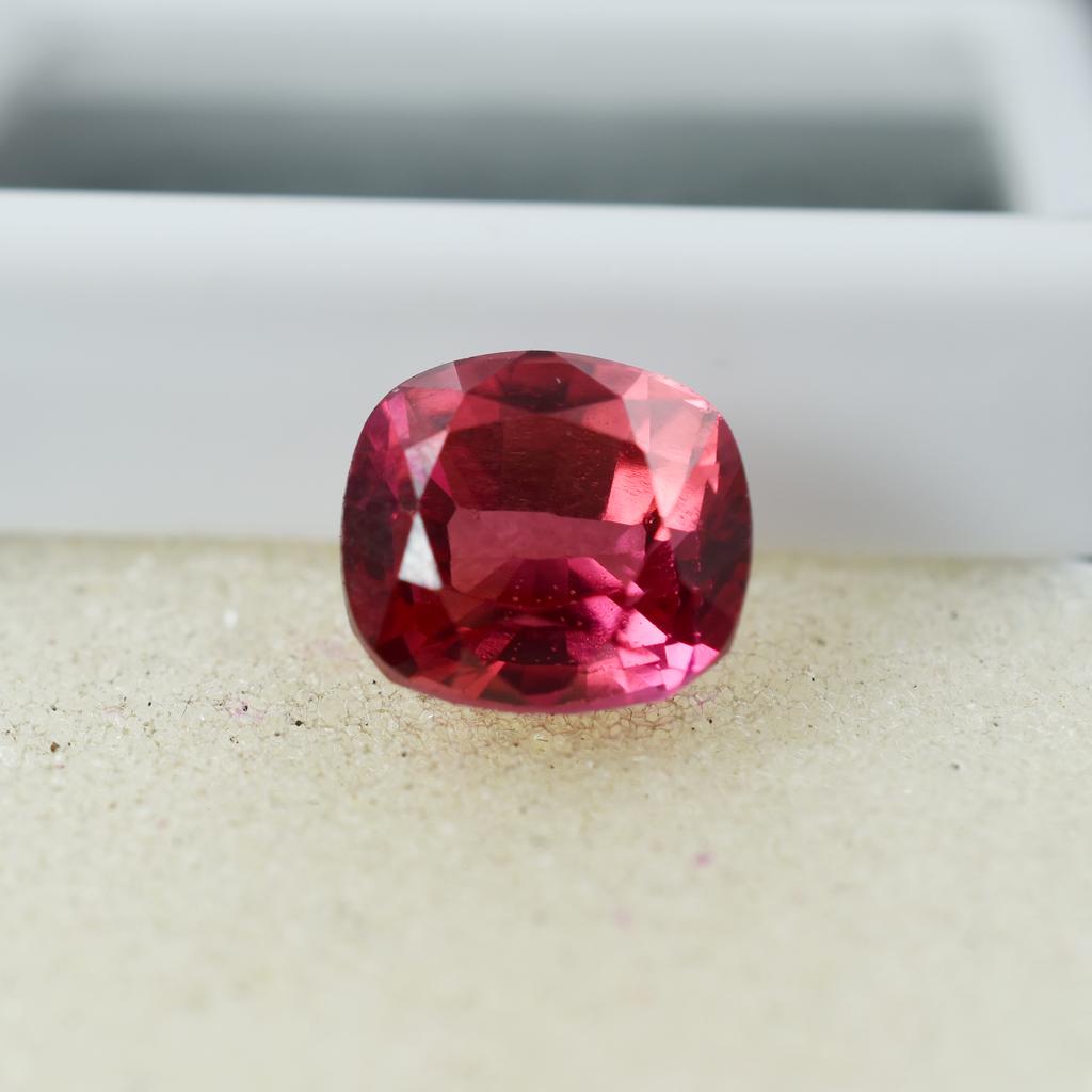 16.20 Ct Natural Mozambique Red Ruby Stunning Cushion Cut Gemstone