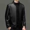 Мужская куртка из кожи ягненка с воротником-стойкой Yiliteng YTMMRXF6618