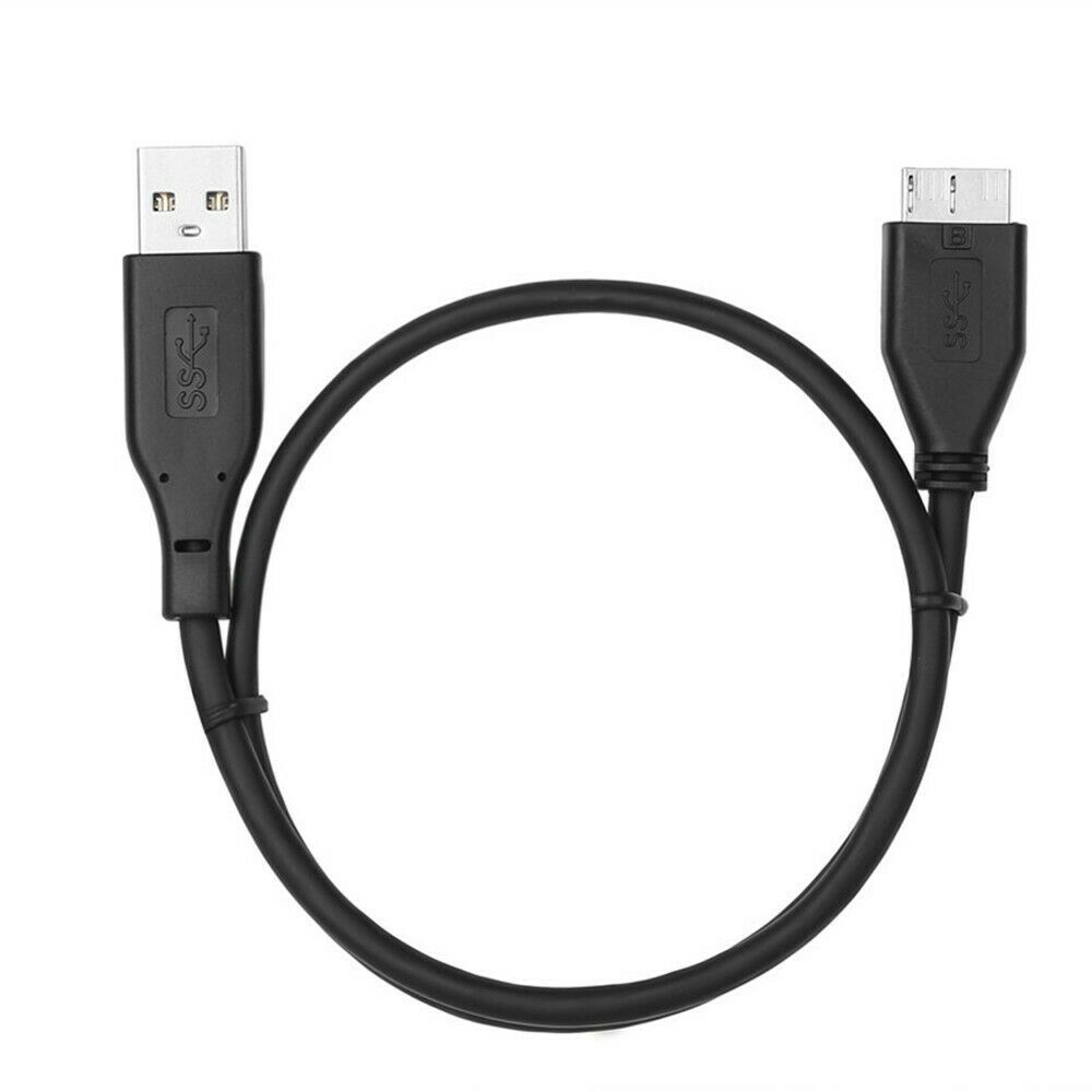 USB A to Micro B Hard Drive Cable Data Sync Cable Cord Micro B USB 3.0 Cable HDD Data Wire